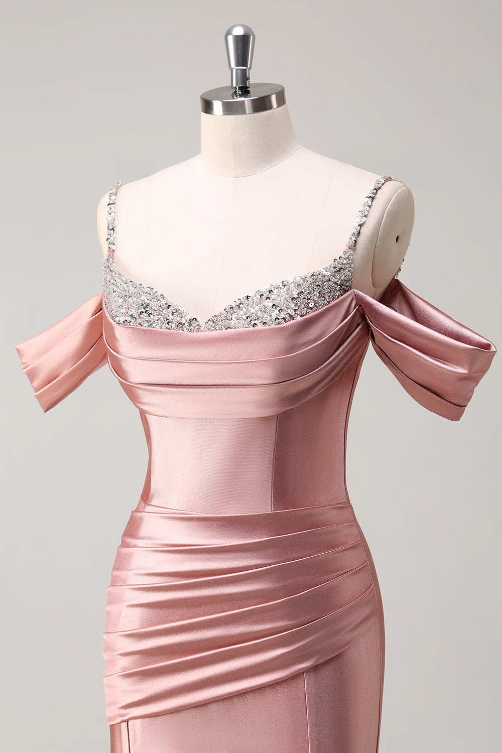OKBBN Elegant Mermaid Slimming Long Ball Dress