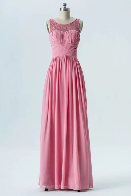 Sweetheart Sleeveless Bridesmaid Dress