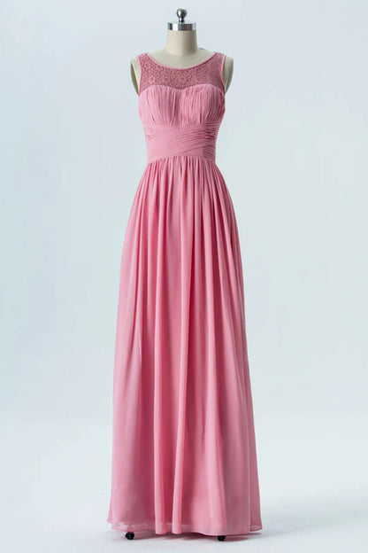 Sweetheart Sleeveless Bridesmaid Dress
