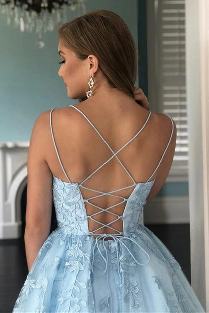 A-line thin shoulder strap return dress with inlaid short cocktail dress