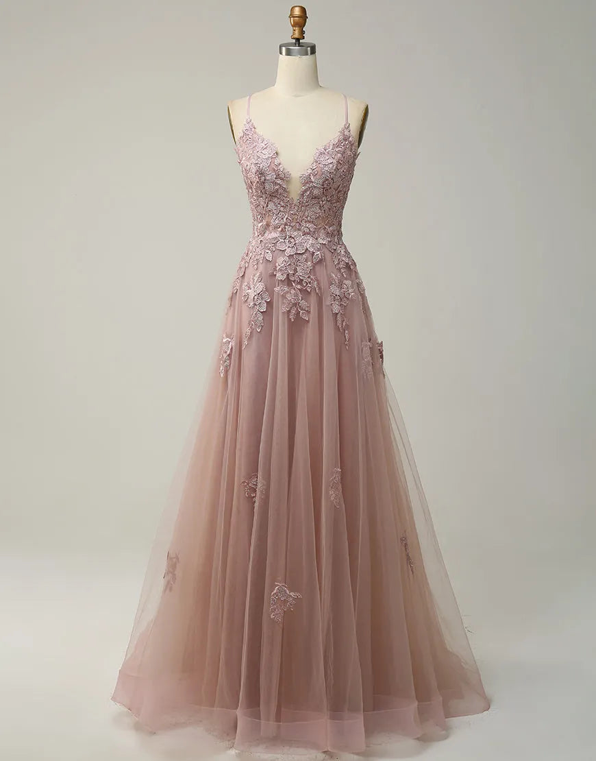 A-line Elegant, Beautiful, Sexy Split Long Ball Dress