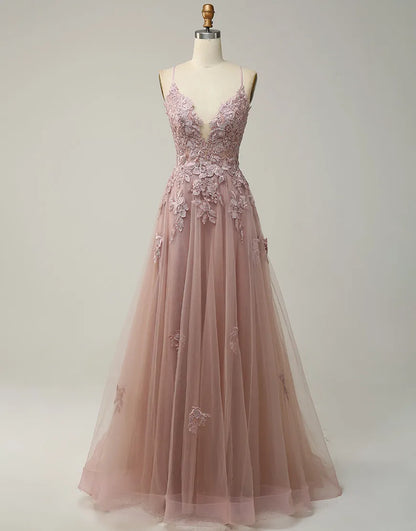 A-line Elegant, Beautiful, Sexy Split Long Ball Dress