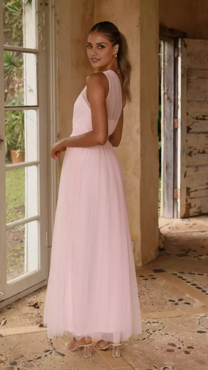 Elegant floor to ceiling single shoulder see through sweetheart neckline with cinched waist, invisible side zipper chiffon Prom Dresses