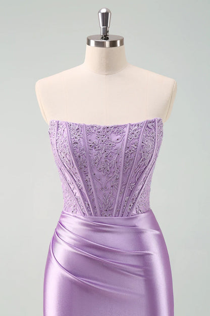 OKBBN Elegant Fashion Tight Ruffle Beaded Tight Corset Short Homecoming Dresses