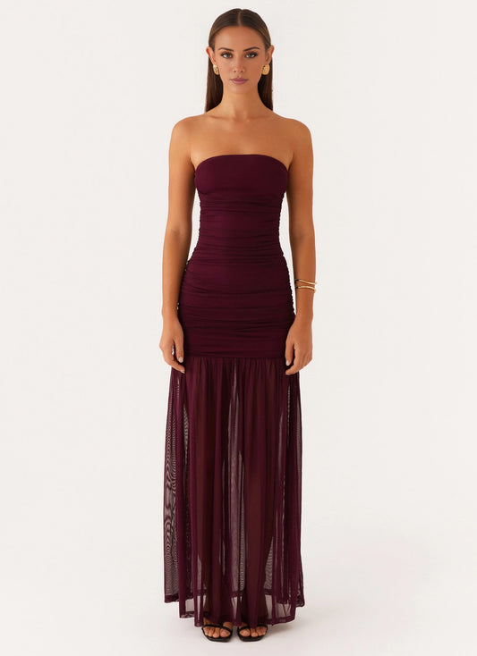 OKBBN Elegant Off Shoulder Lines Smooth Wrinkles Homecoming Dresses