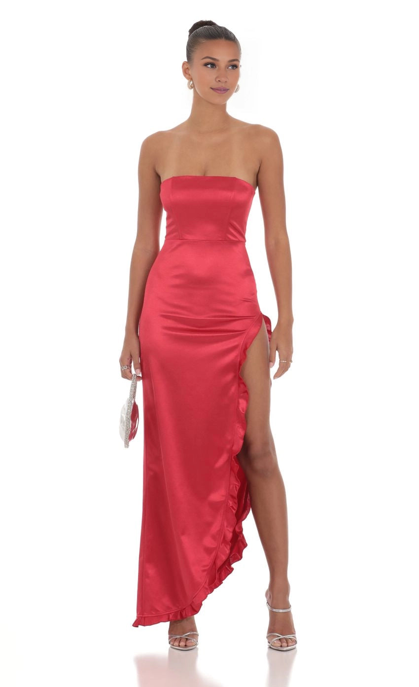 OKBBN Elegant Slimming Sleeveless Satin Tight Corset Homecoming Dresses