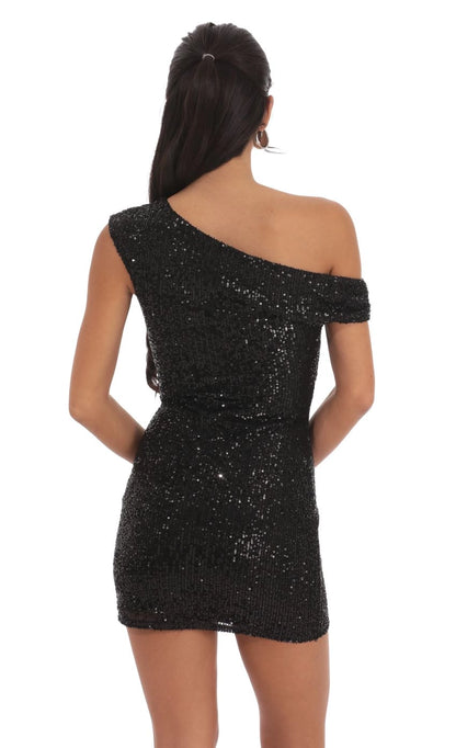 OKBBN Elegant Sparkling Off Shoulder Glitter Tight Homecoming Dresses