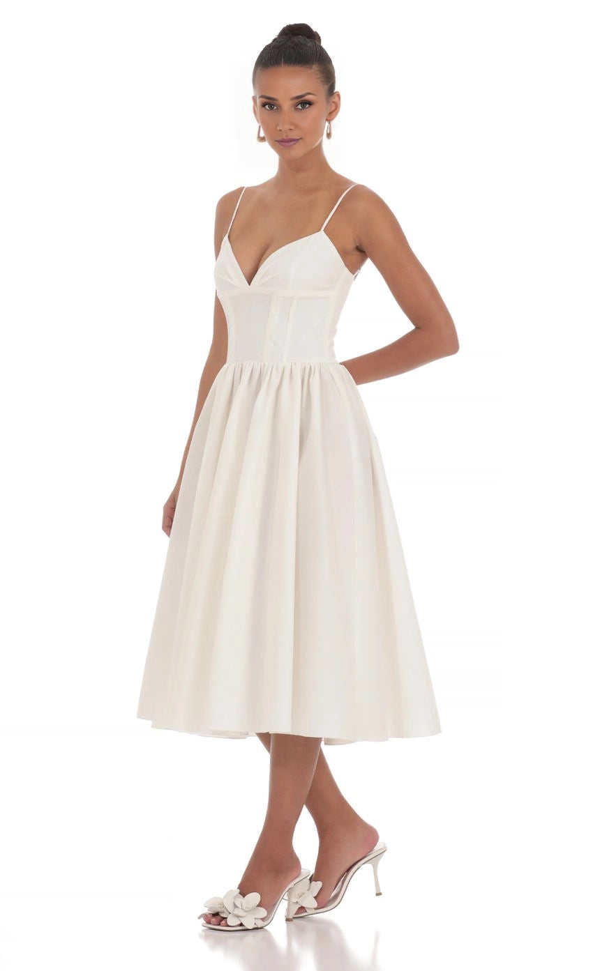 OKBBN Elegant Tight V-neck Medium length Homecoming Dresses