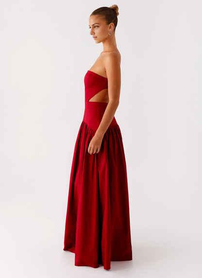 OKBBN Fashion Exquisite Off Shoulder Perfectly Outlines Shoulder Curves Prom Dresses