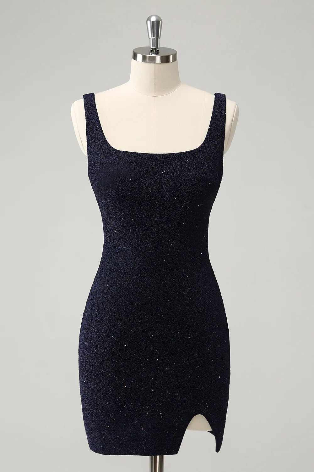 OKBBN's unique tight square neck short slit Homecoming Dresses