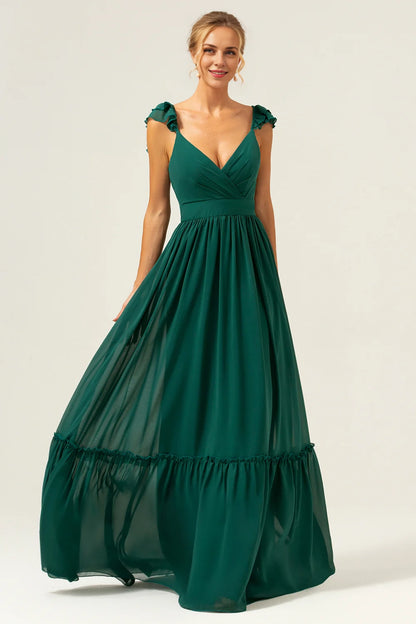 OKBBN Charming Mermaid One Shoulder Ball Dress
