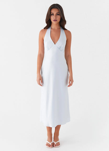 OKBBN's charming diagonal cut, fully lined chest pleats, smooth and natural Prom Dresses