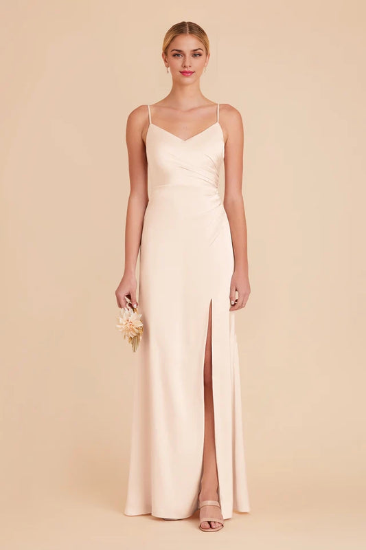 OKBBN's charming fully lined mermaid dress features overlapping slit Prom Dresses
