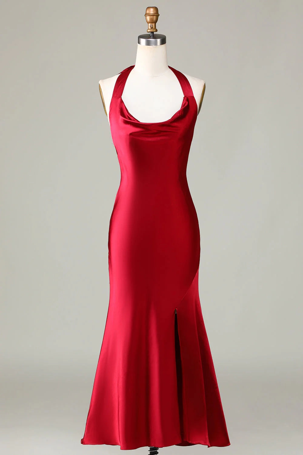 OKBBN's charming mermaid camisole slit long Bridesmaid Dresses