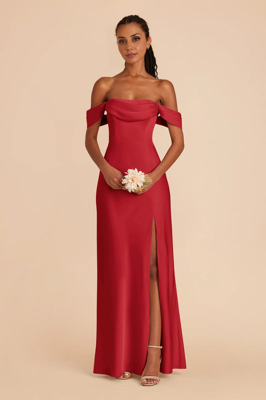 OKBBN's charming off shoulder and strapless design creates an exquisite and elegant look Prom Dresses