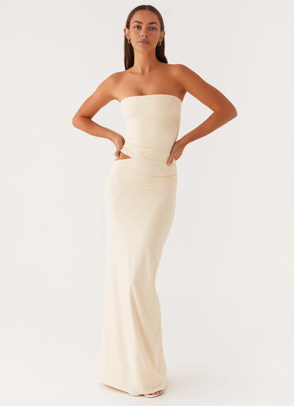 OKBBN's charming off shoulder pleated silhouette exudes an elegant temperament Prom Dresses