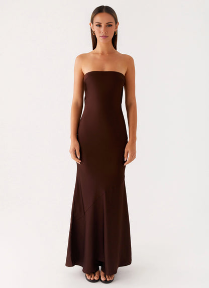 OKBBN's charming off shoulder skirt is long, flowing, and low back, showcasing an elegant temperament Prom Dresses