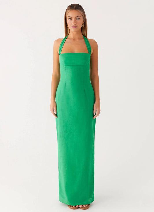 OKBBN's charming straight neck thick hanging neck shoulder strap with a smooth and slim fit cut Prom Dresses