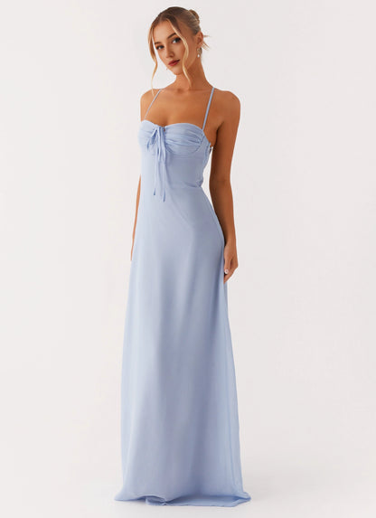 OKBBN's elegant heart-shaped neckline highlights the charming and soft Prom Dresses