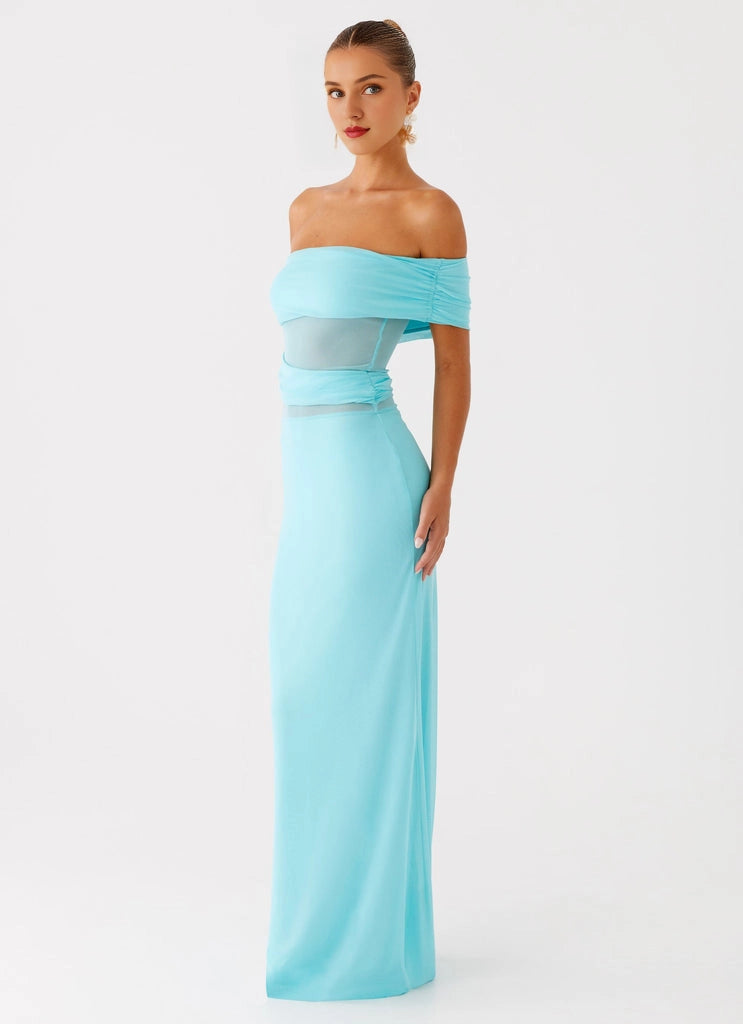 OKBBN's elegant off shoulder pleats and graceful styling Homecoming Dresses