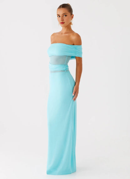 OKBBN's elegant off shoulder pleats and graceful styling Homecoming Dresses