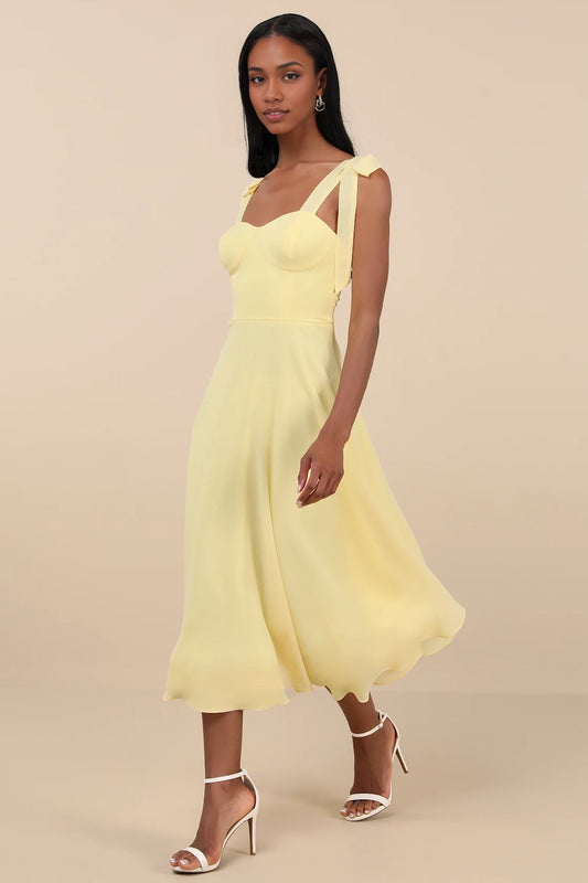 OKBBN's exquisite and charming lace up A-line medium length Homecoming Dresses
