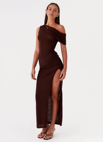 OKBBN's exquisite and charming single shoulder collar, semi transparent fabric, single shoulder hanging Prom Dresses