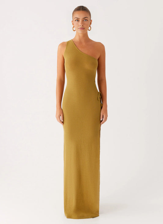 OKBBN's highly anticipated unlined ultra long semi transparent knitted fabric Homecoming Dresses