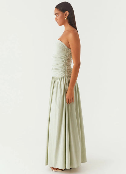 OKBBN's playful and charming pleated side flared skirt Prom Dresses