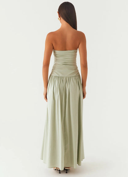 OKBBN's playful and charming pleated side flared skirt Prom Dresses