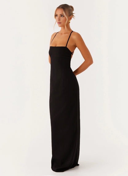 OKBBN's stunning Prom Dresses feature straight neckline, delicate and slender shoulder straps, and pleated side bras