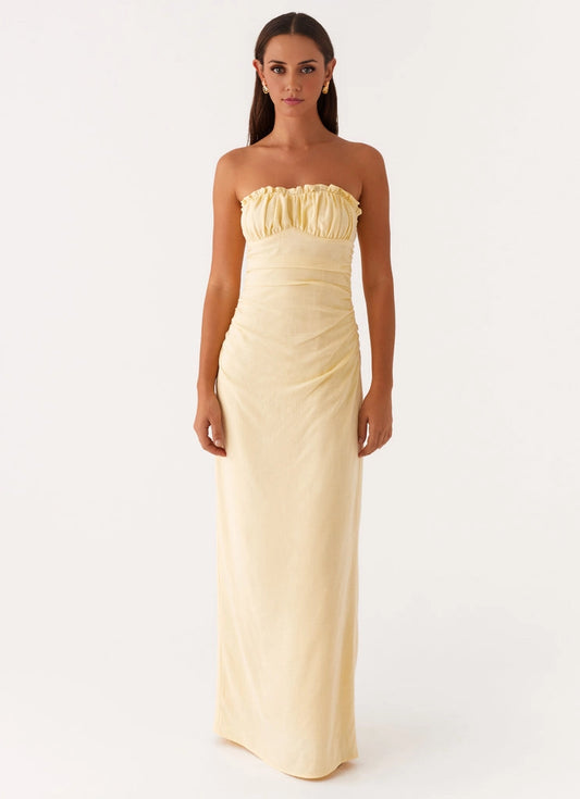OKBBN's stunning off shoulder fully lined Prom Dresses perfectly fit curves