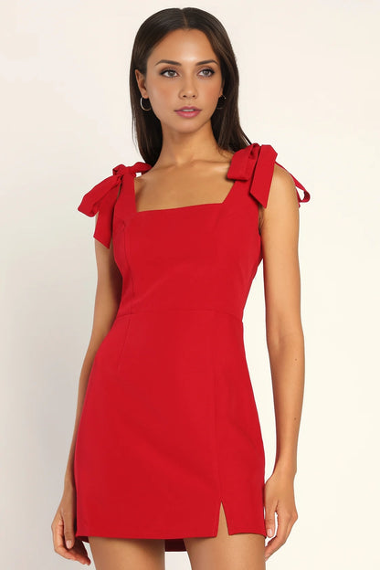 OKBBN's stunning short lace up mini Homecoming Dresses