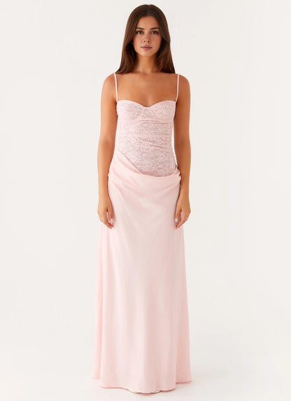 OKBBN's stunning structured pleated hem details add texture and dynamism to Prom Dresses