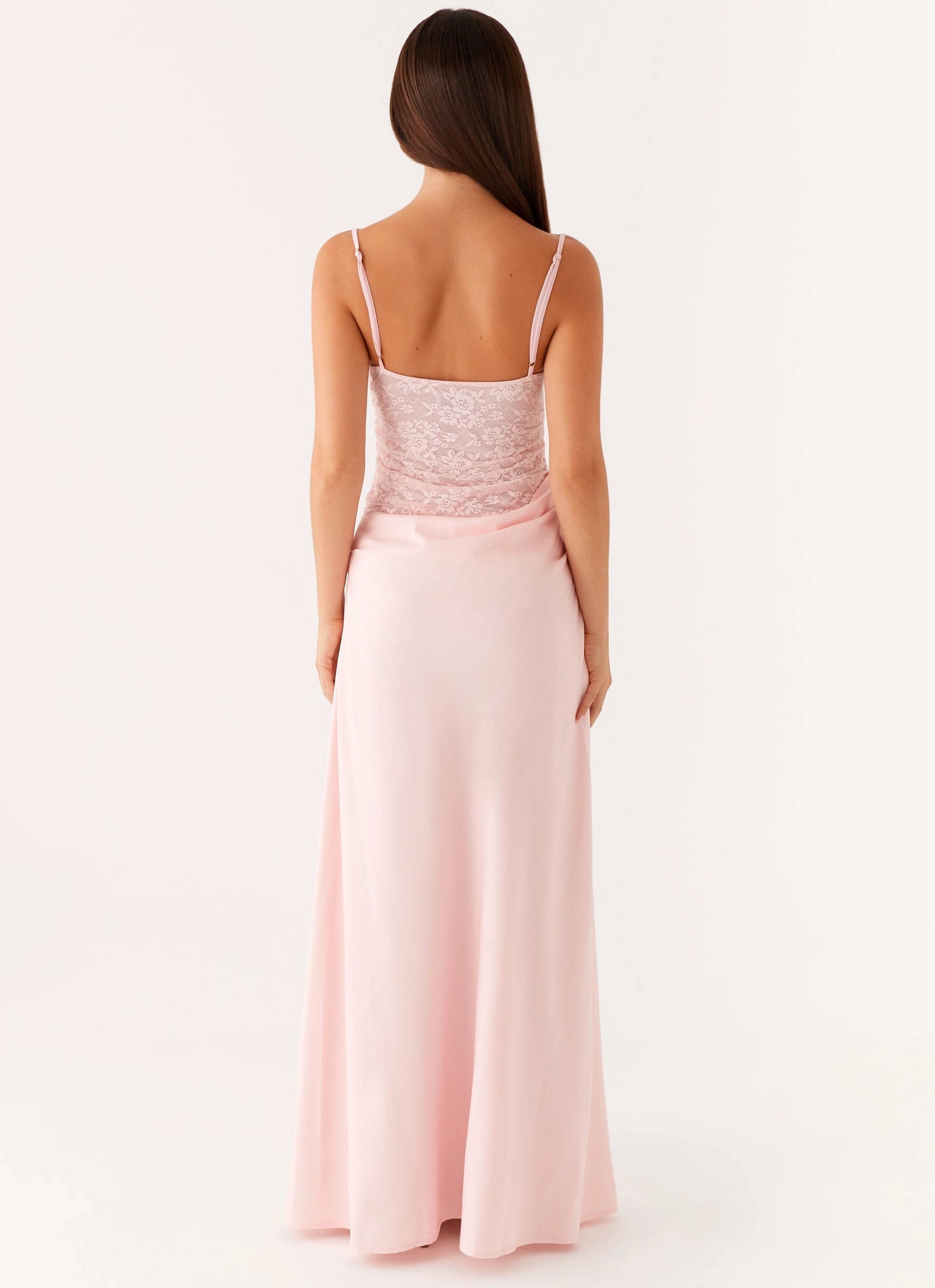 OKBBN's stunning structured pleated hem details add texture and dynamism to Prom Dresses