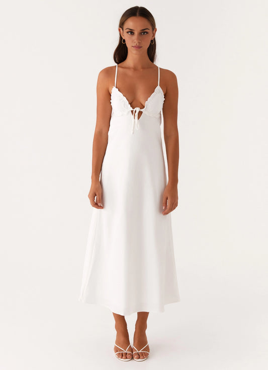 OKBBN's unique V-neck front tie perfectly highlights the graceful figure Prom Dresses