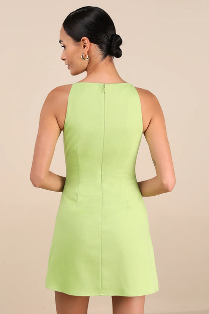 OKBBN's uniquely designed short sleeveless mini Homecoming Dresses