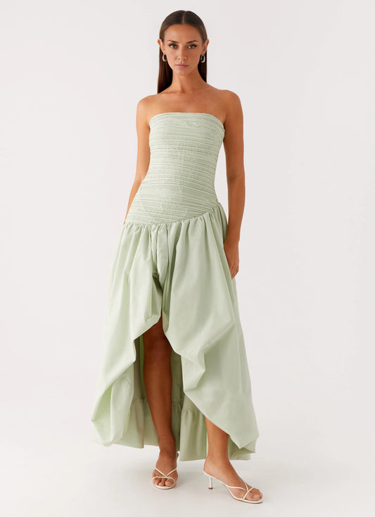 OKBBN's unique off shoulder pleated slim fit low waist Homecoming Dresses