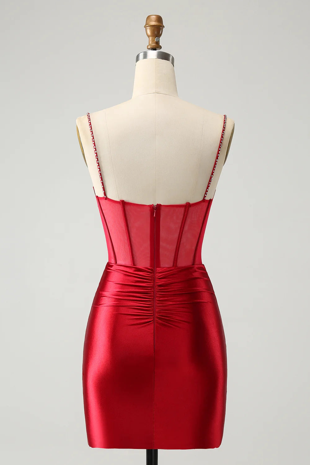OKBBN's unique tight pleated corset short Homecoming Dresses