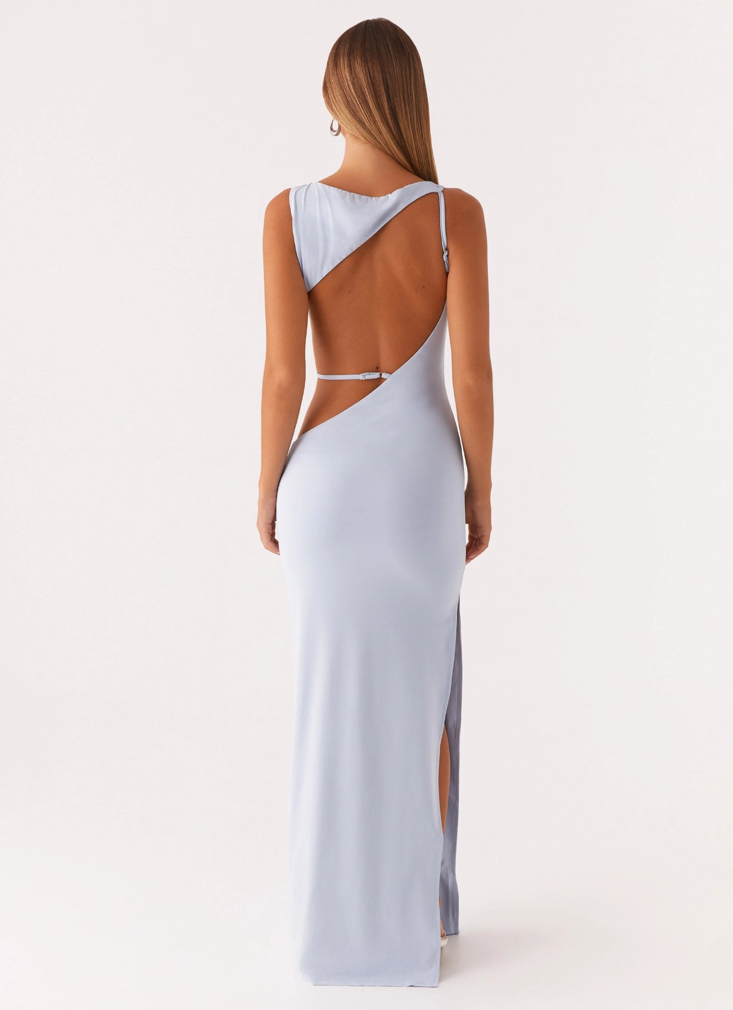 OKBBN's versatile and slim fit stretch plain knit round neck silhouette is simple and elegant Prom Dresses