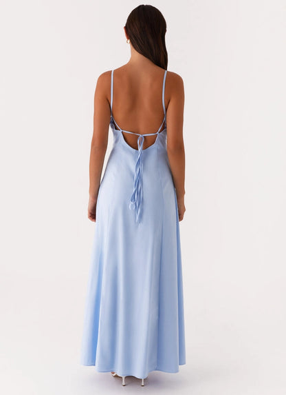 OKBBN charming heart-shaped neckline backless flared skirt Prom Dresses
