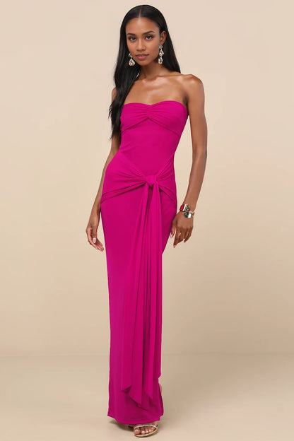 OKBBN elegant slim fit short knot with off shoulder mermaid Homecoming Dresses