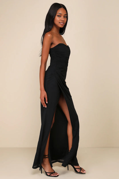 OKBBN elegant slim fit sleeveless mesh off shoulder pleated Homecoming Dresses