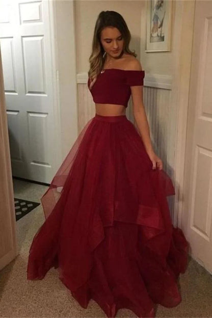 Beautiful long A-line blue strapless ball dress