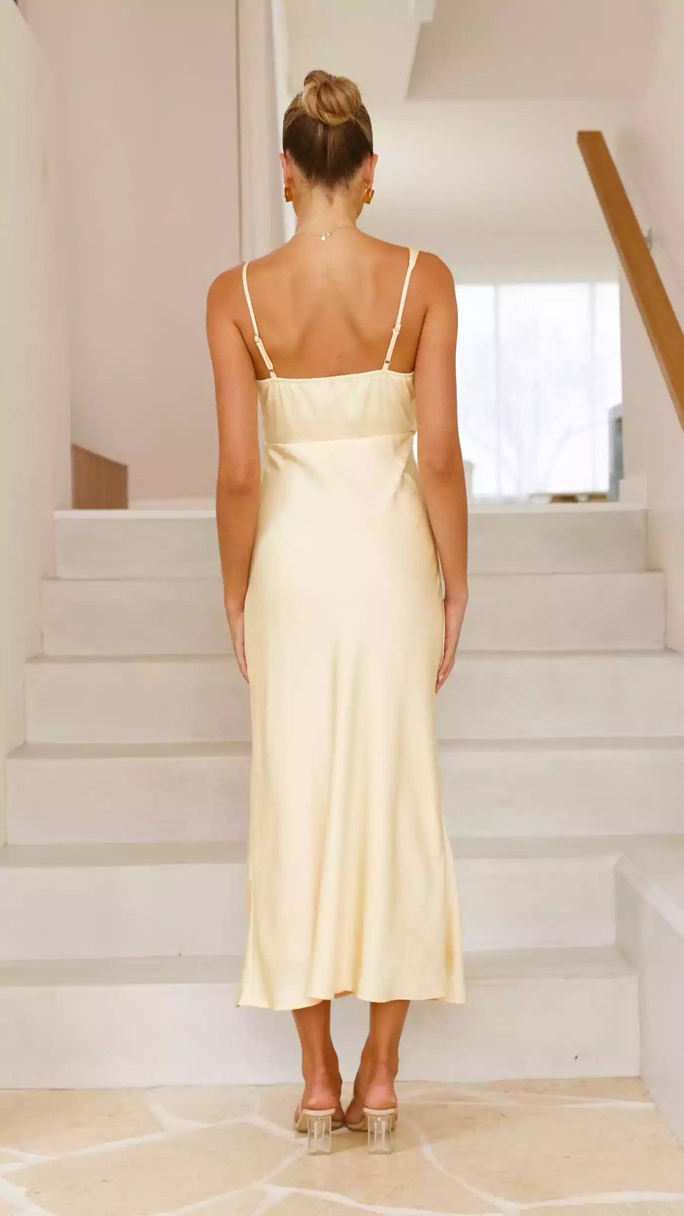 Stunning classic silhouette asymmetrical neckline invisible zipper button closure Prom Dresses