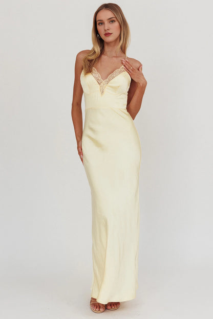 Stunning satin unlined adjustable cross shoulder bridesmaid dress