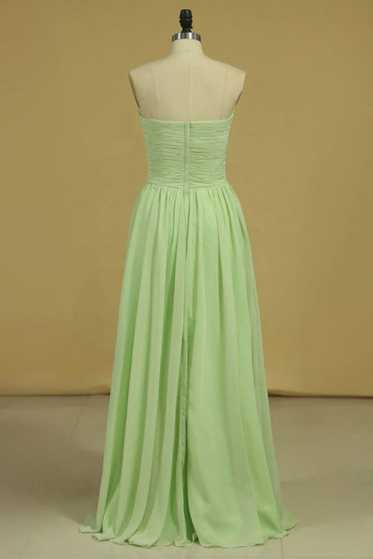 Sweetheart Elegant Shoulderless A-Line and Ground Chiffon Cocktail Ball Party Dress