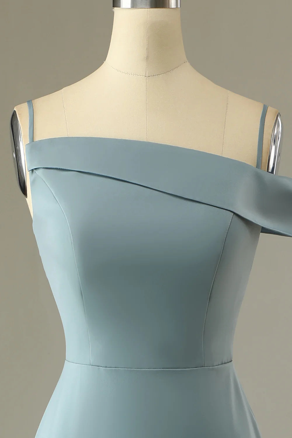 Blue Sheath Simple Ball Fit Dress