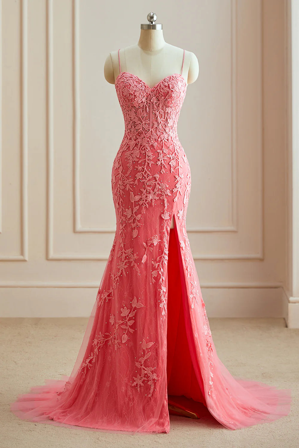 Sexy Mermaid Ball Oblique Back Evening Dress Long Formal Dress