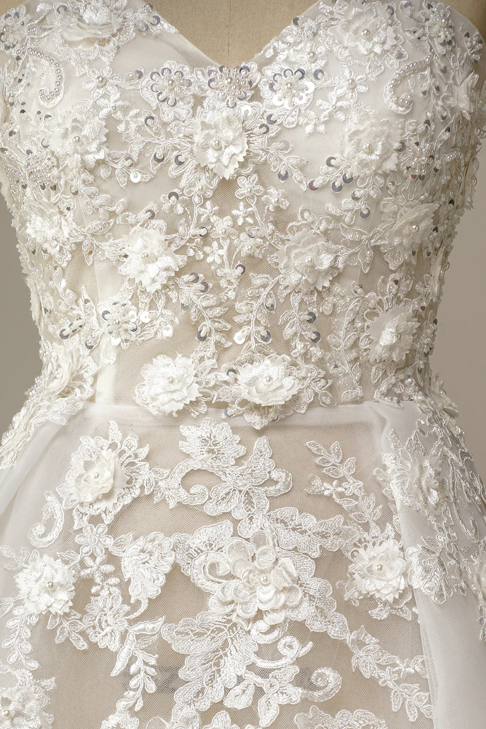Beautiful A Line Wedding Dress with Appliques